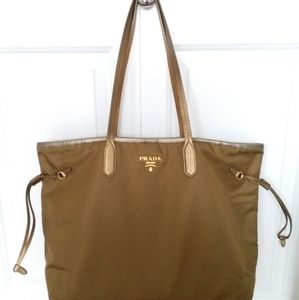 Prada Nylon Gold tote bag
